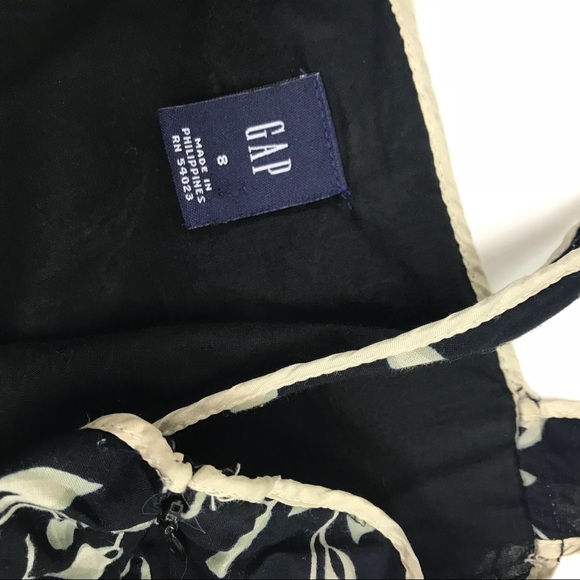 GAP Fit & Midi Leaf Print Dress. Women’s Size 8 - Picture 8 of 8